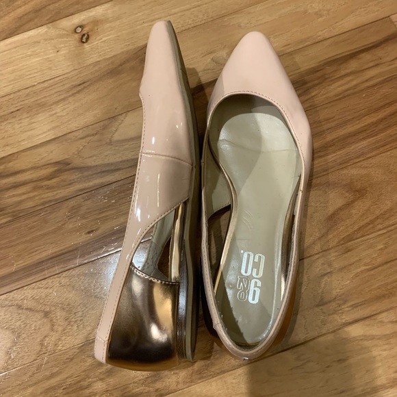 9 & Co. Rose Gold Flats - Picture 8 of 8